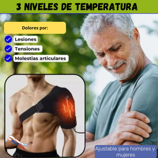 Hombrera Térmica 3 Niveles Calor ThermoHombro Pro