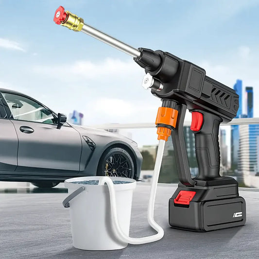 Hidrolavadora Portátil AquaPower Max con Dos Baterías