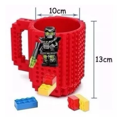 Tazón con Bloques de Construcción