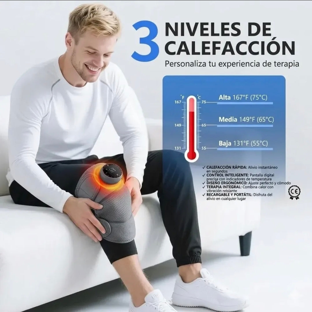 ThermaFit Pro 3 EN 1 - RODILLERA ELECTRICA RECARGABLE