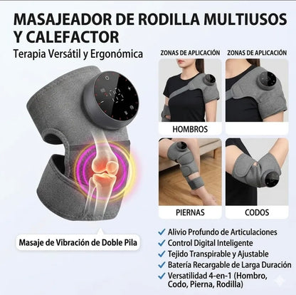 ThermaFit Pro 3 EN 1 - RODILLERA ELECTRICA RECARGABLE